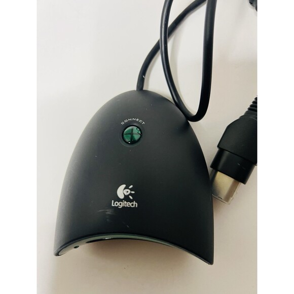 Xbox Logitech Cordless Wireless Controller Receiver C-X3B18 - Picture 1 of 4